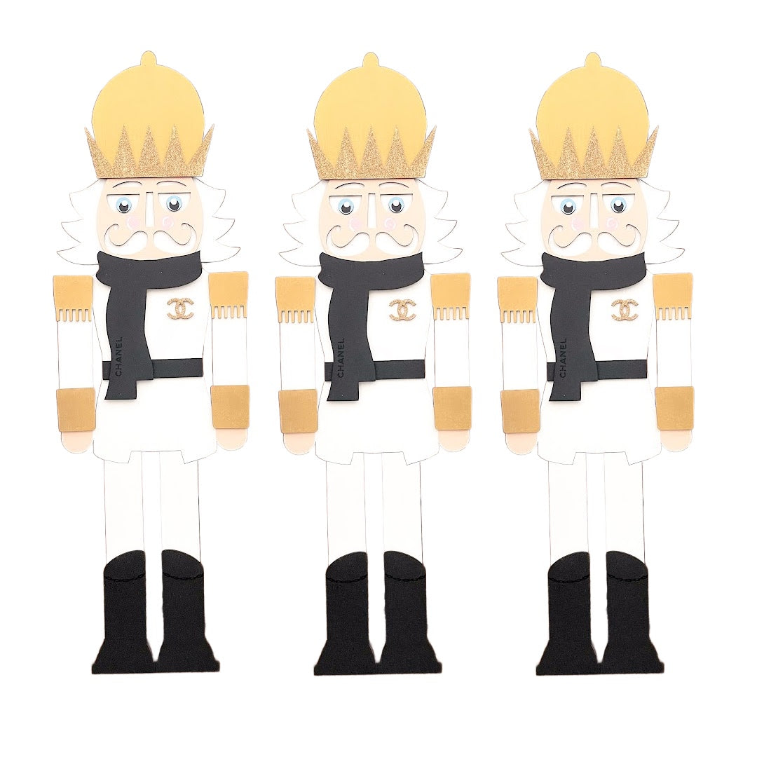 Designer Nutcracker Door Hanger