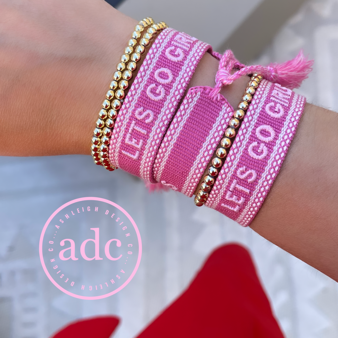 LETS GO GIRLS Bracelet pink