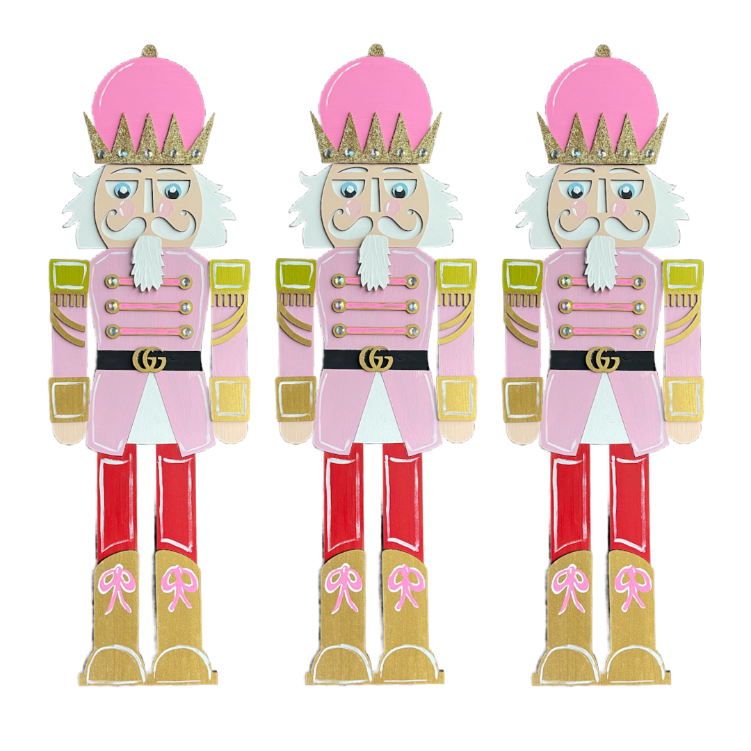 Designer Nutcracker Door Hanger