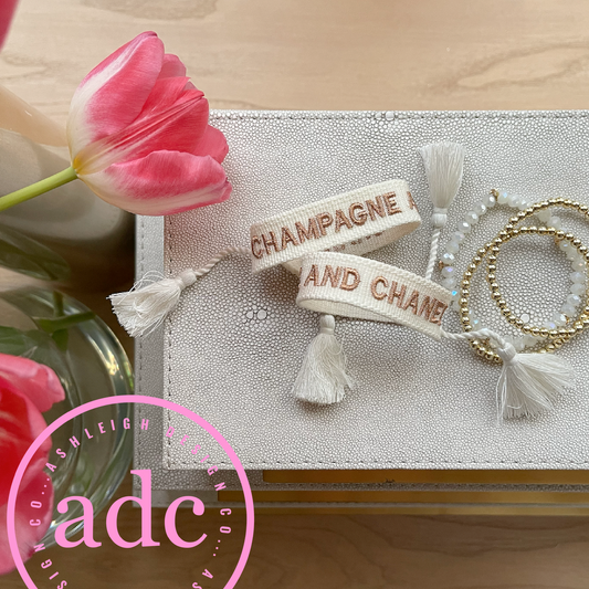 CHAMPAGNE AND CHANEL Bracelet