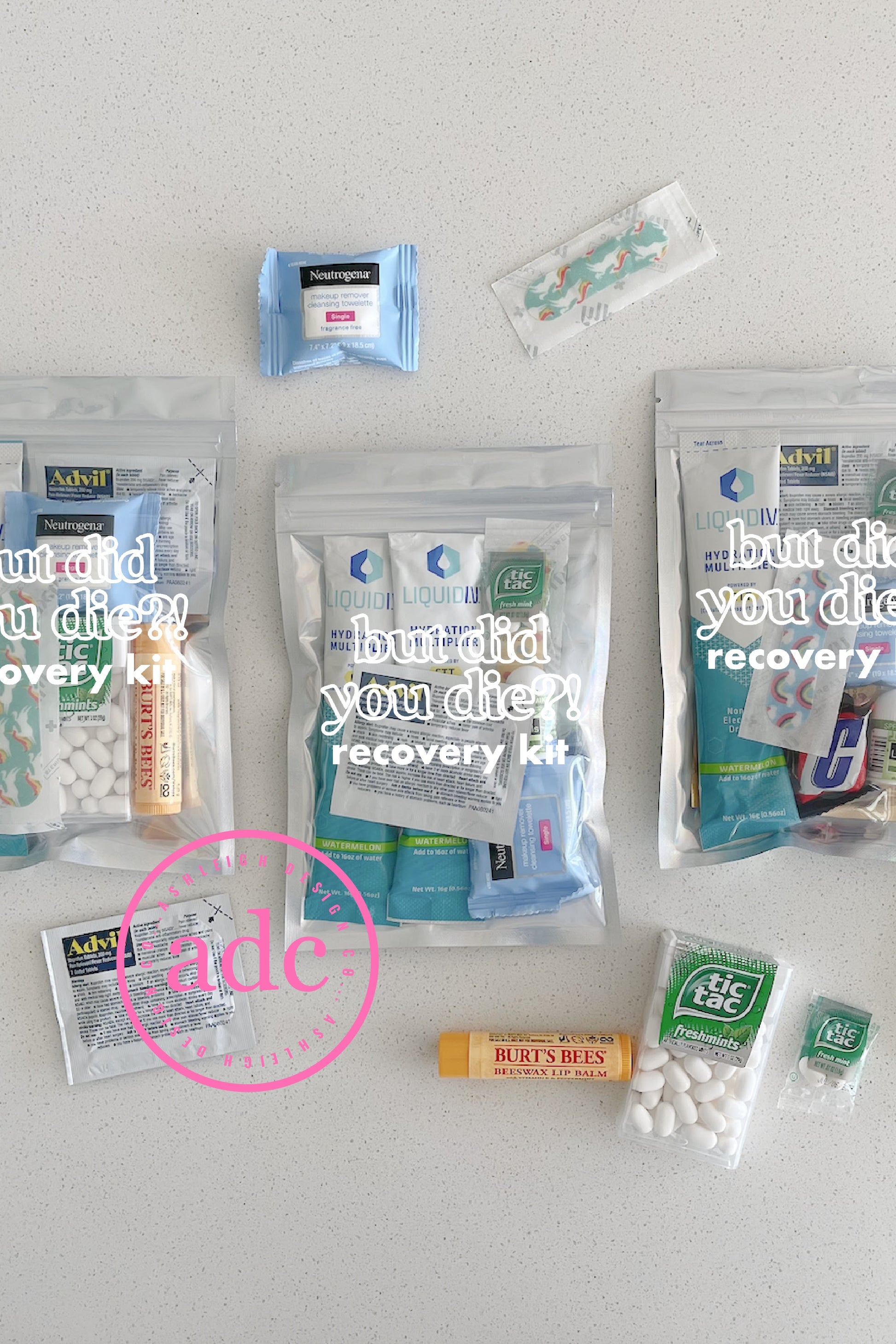 But Did You Die?! Hangover Kit – AshleighDesignCo